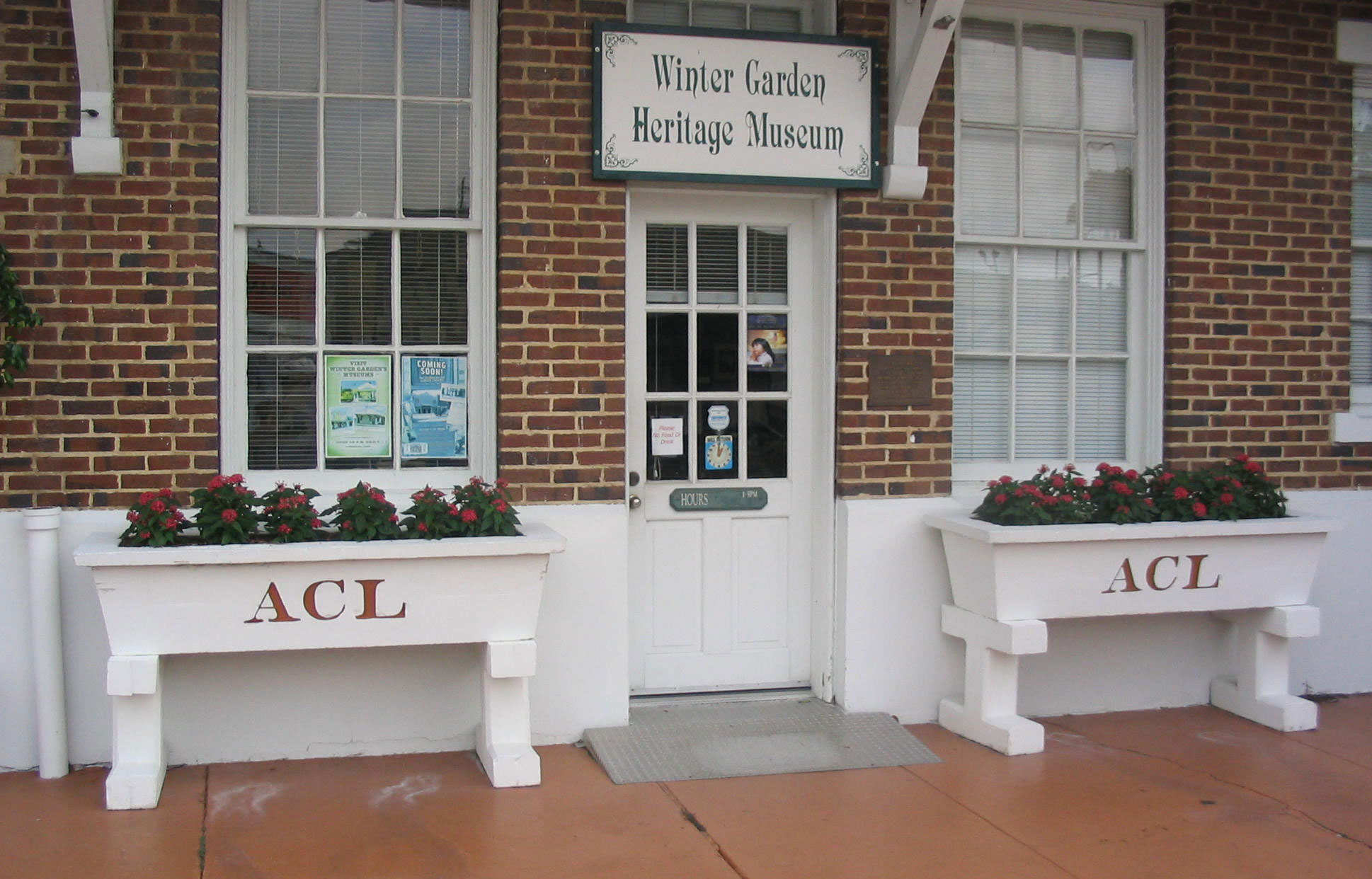 Historic Winter Garden Station along the West Orange Trail